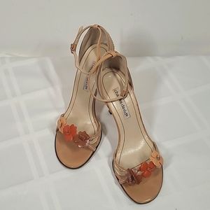 Charles David Women's Floral Camel Sandal
